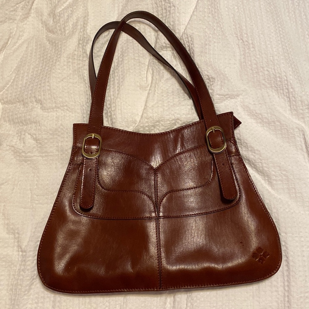 Patricia Nash Brown Leather Handbag